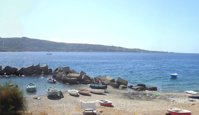 Sicily. and a comfortable house facing the sea