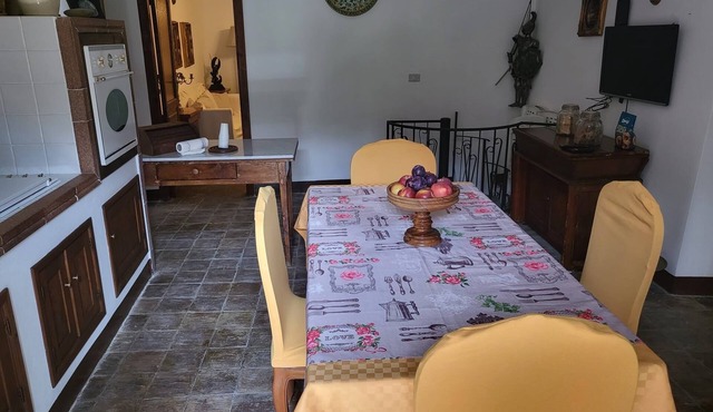 Spacious 5-bedroom house in charming Aidone with WiFi, terraces, private garden