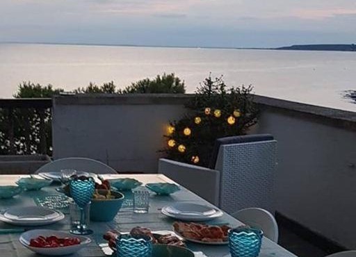 Suite con terrazzo sul mare e discesa in spiaggia a Gallipoli