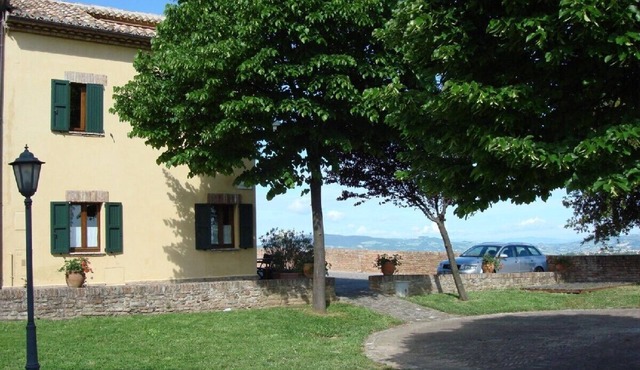 Uniquely situated, stunning, medieval village home with gorgeous panorama view