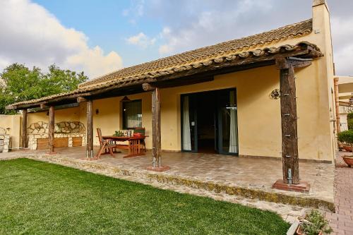 villa con piscina