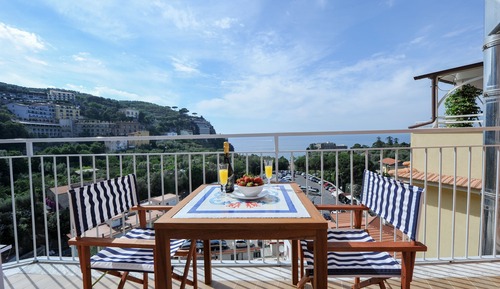 Deluxe Double Room, Terrace, Sea View