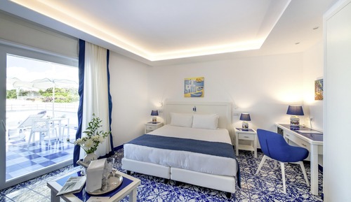 Junior Suite, 1 King Bed, Terrace, Sea View (with Single Sofabed)
