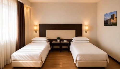 Comfort Room, 1 King Bed, Non Smoking, Terrace (Converts to 2 Twin Beds;Shower Only)